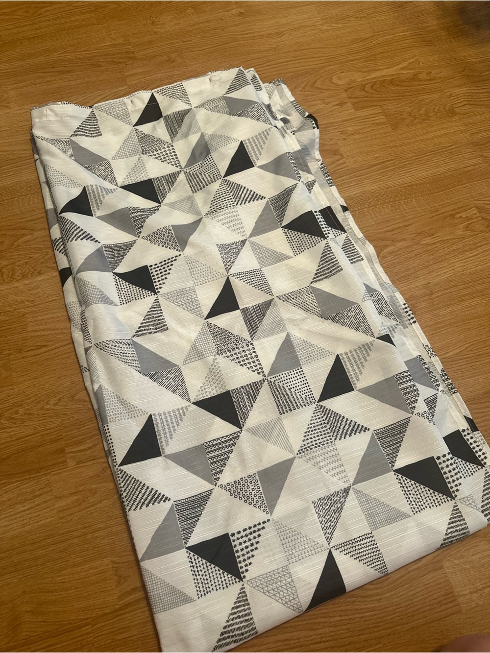 Geometric Pattern shower curtain